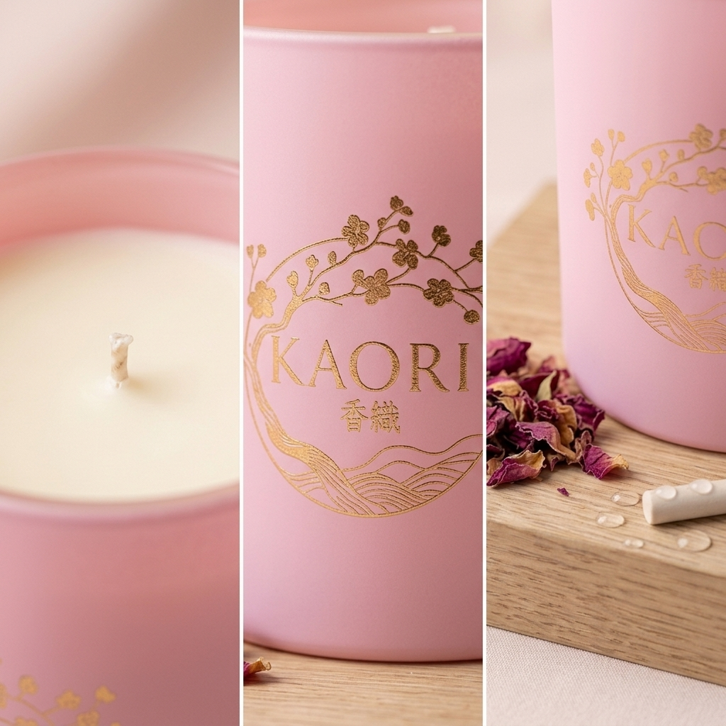 Kaori Signature – Cherry Blossom & Patchouli Candle