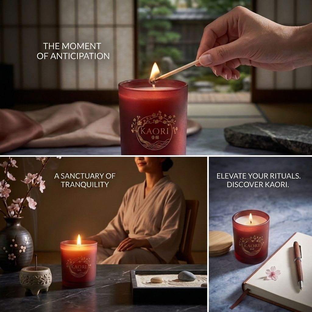 Beni Kemuri – Crimson Smoke Candle