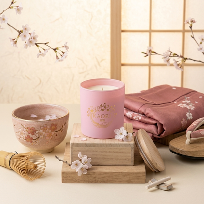 Kaori Signature – Cherry Blossom &amp; Patchouli Candle