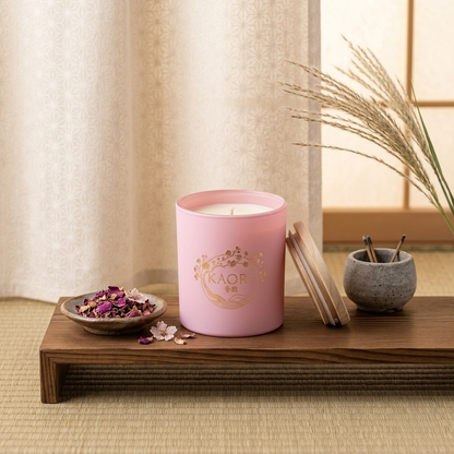 Kaori Signature – Cherry Blossom &amp; Patchouli Candle