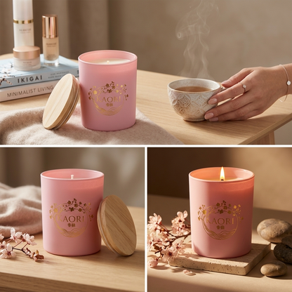 Kaori Signature – Cherry Blossom &amp; Patchouli Candle