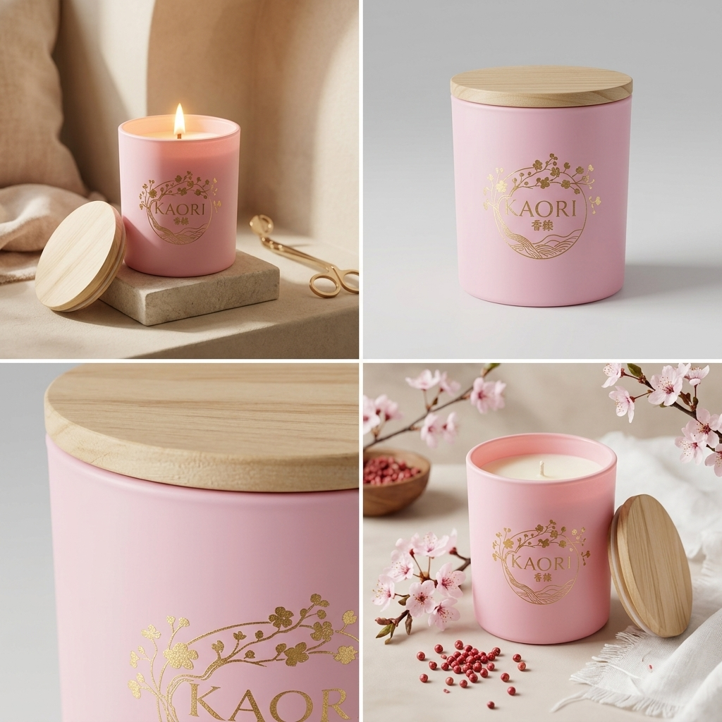 Kaori Signature – Cherry Blossom &amp; Patchouli Candle