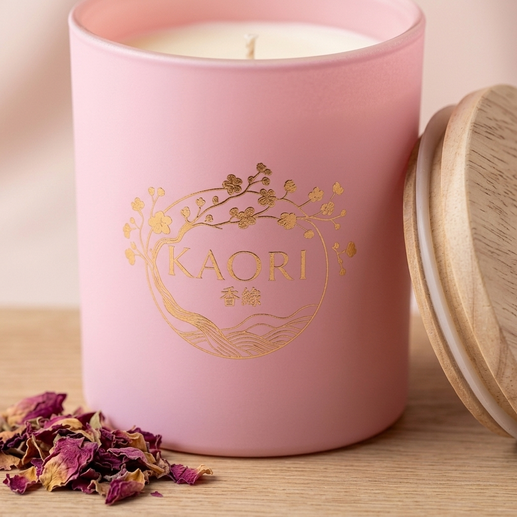 Kaori Signature – Cherry Blossom &amp; Patchouli Candle