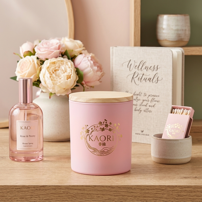 Kaori Signature – Cherry Blossom &amp; Patchouli Candle